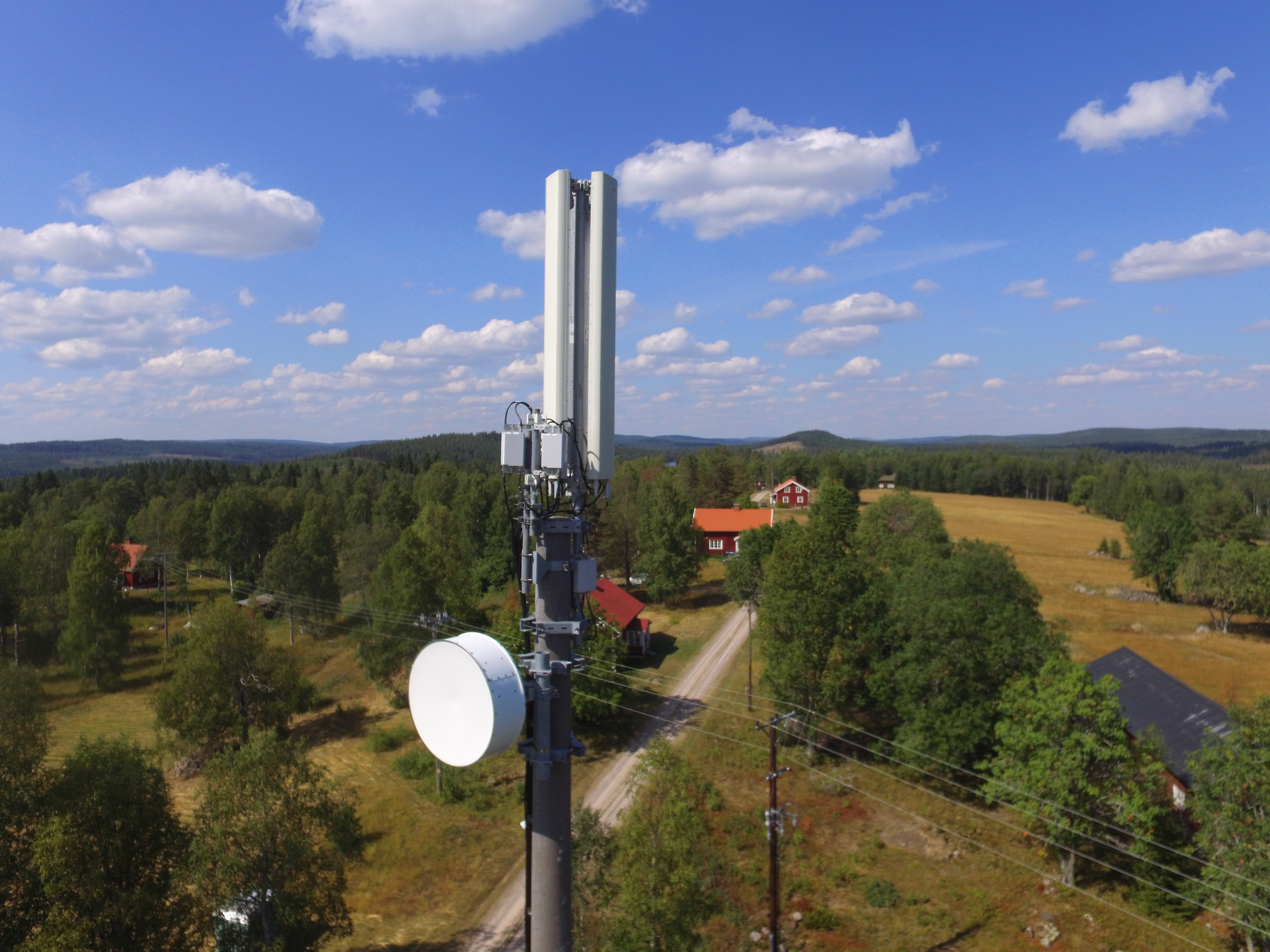 Telia 4G mast